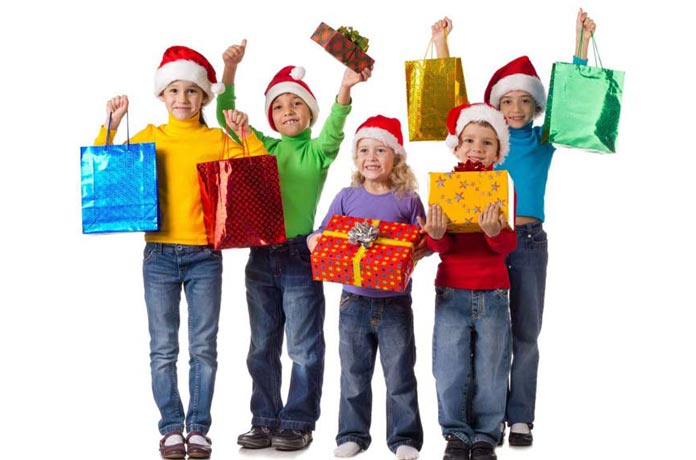 Compras de Natal para Crianças